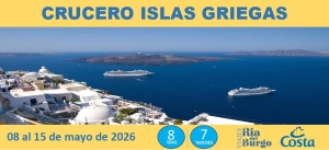 GOLDENTOUR - CRUCERO ISLAS GRIEGAS 2026