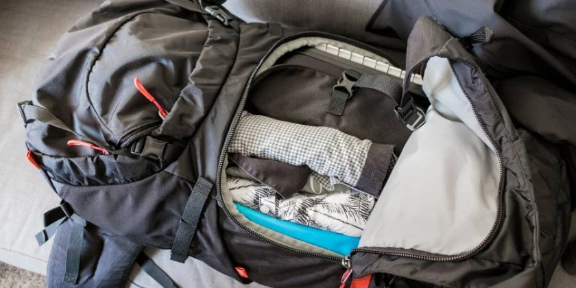 Traslado de mochilas en el Camino