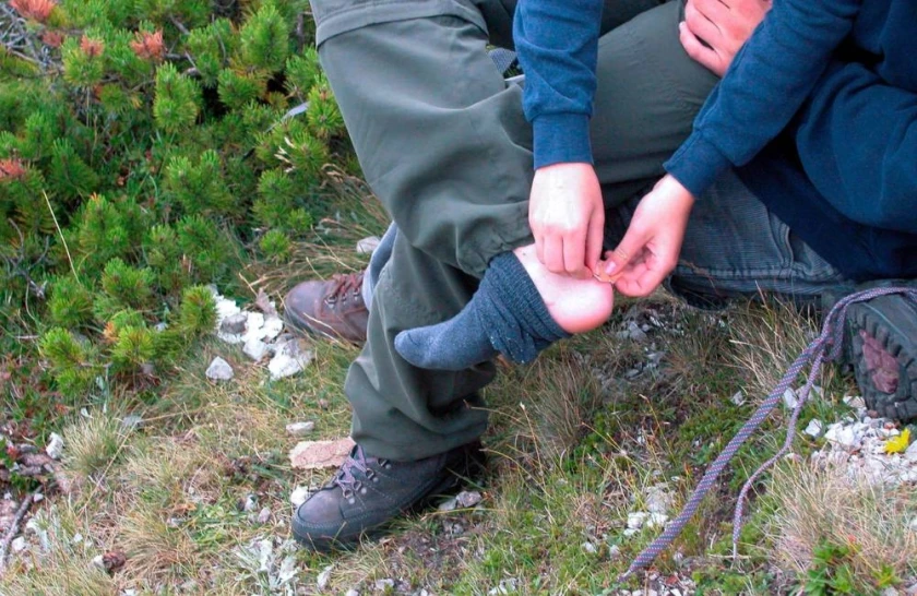 Cuidado de los pies en el Camino de Santiago
